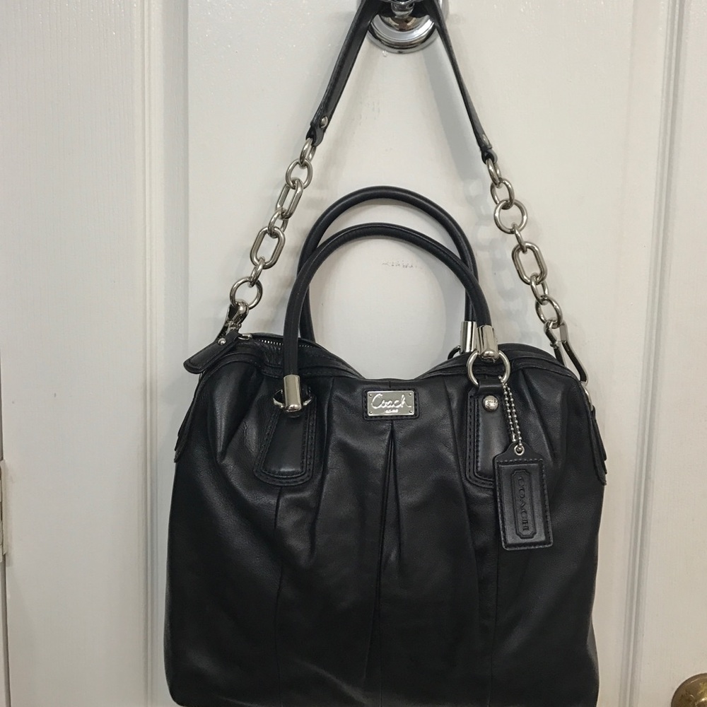 Coach leather purse