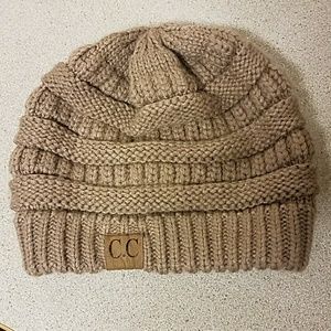 Brown beanie