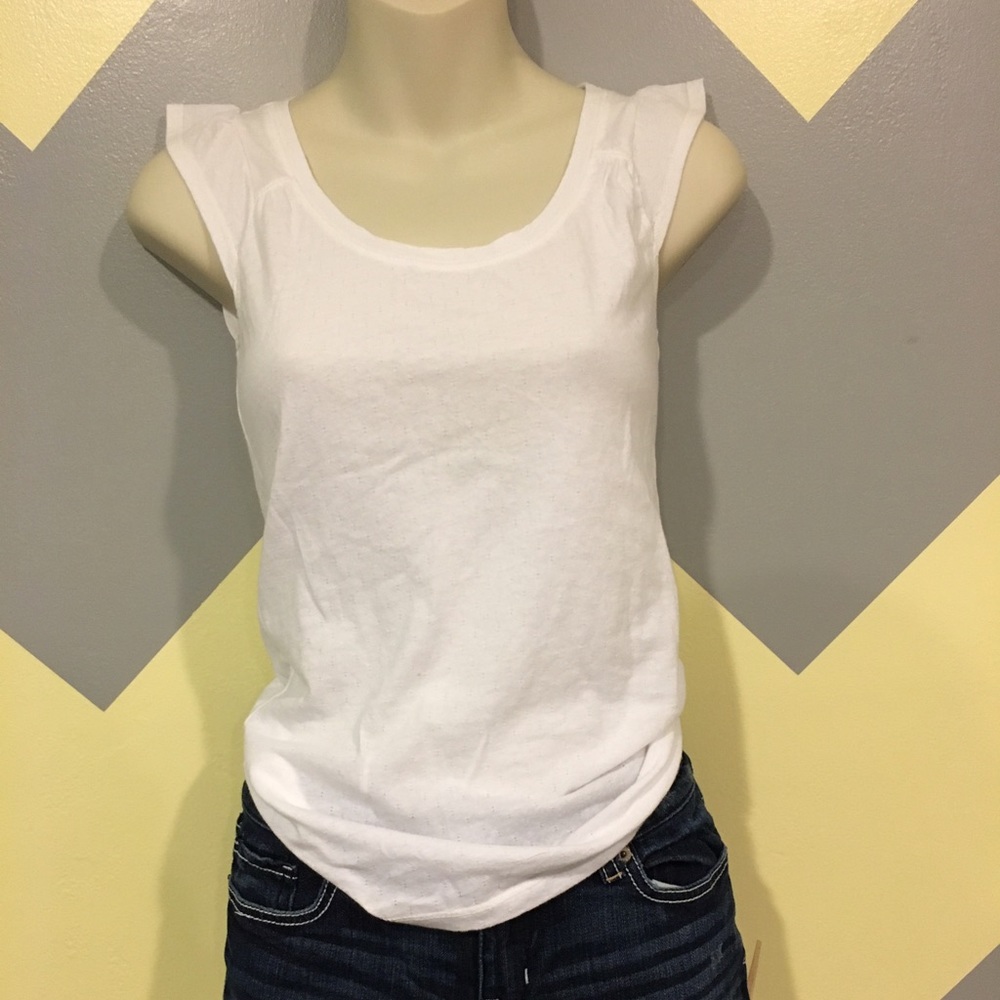 🌺White Patterned Tank Top - Areopostale