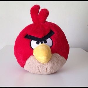Angry bird plush ball