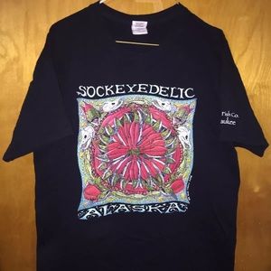 Alaska Sockeyedelic St. Paul Fish Co. tee