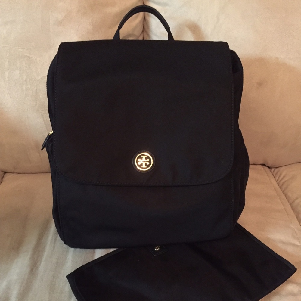 Sold!!! Tory Burch diaper bag backpack