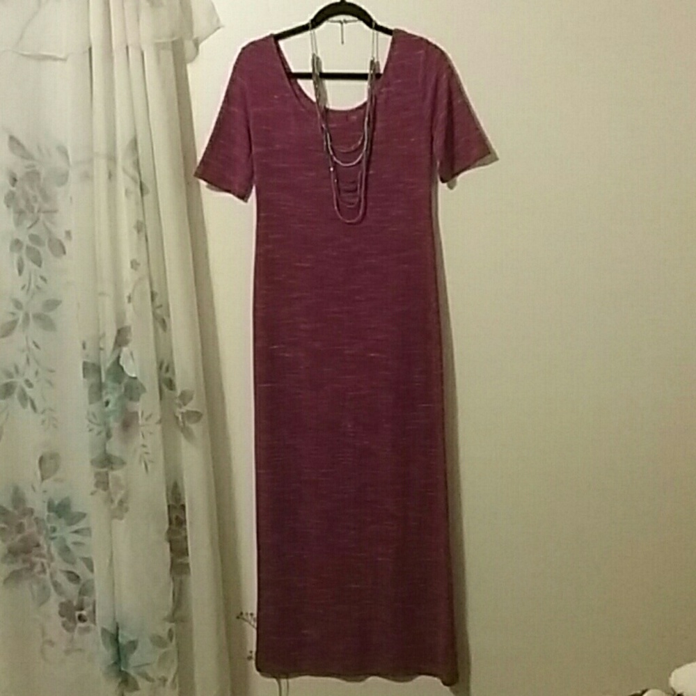 Berry Maxi Dress