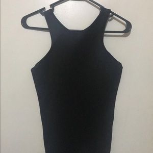 Black lululemon tank size 8