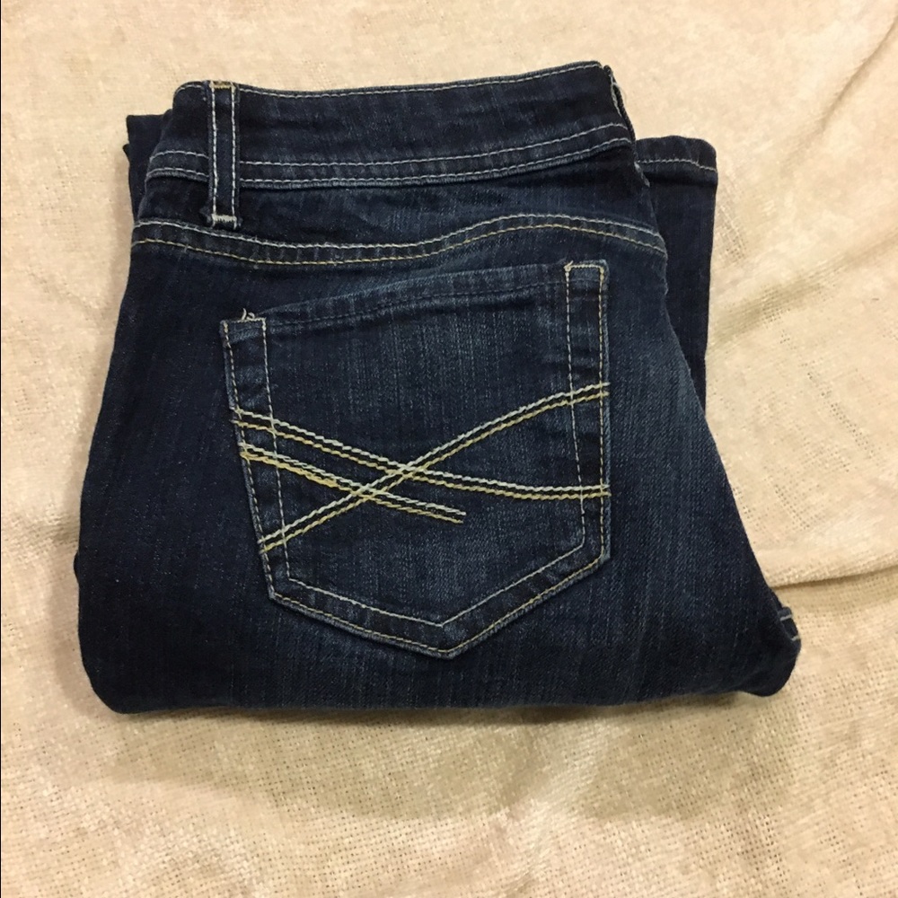 🌼Dark Wash Short Boot Cut Jeans - Aeropostale