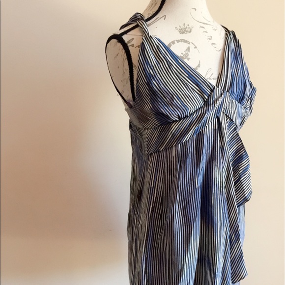 A31 Banana Republic Blue Striped Dress - Picture 2 of 7