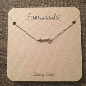 Sterling Silver Arrow Necklace