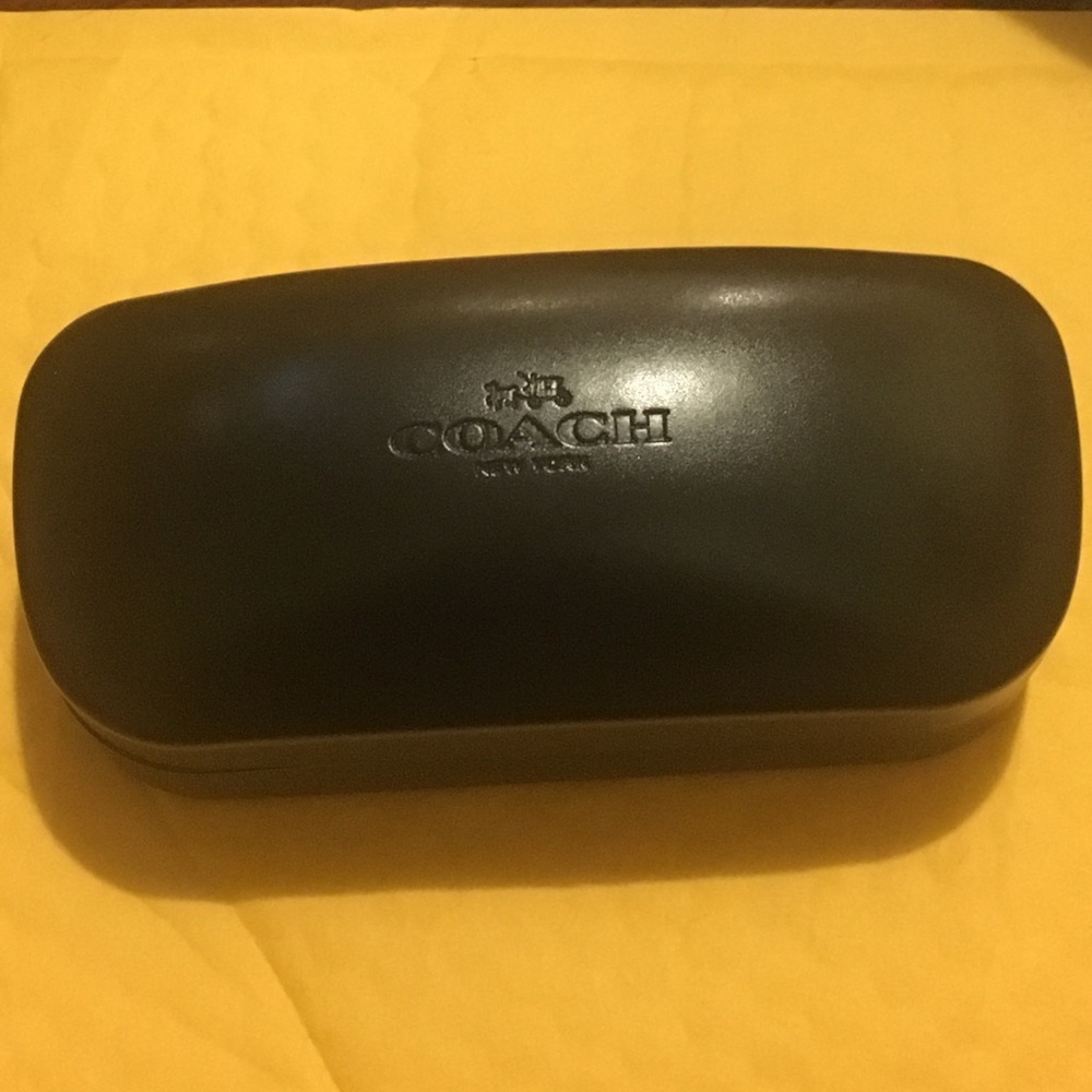 Coach hard shell sunglasses case