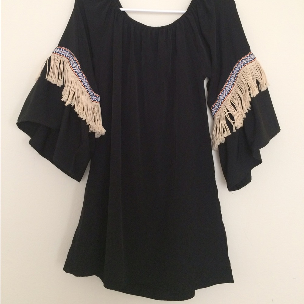 Fringe Boho Dress