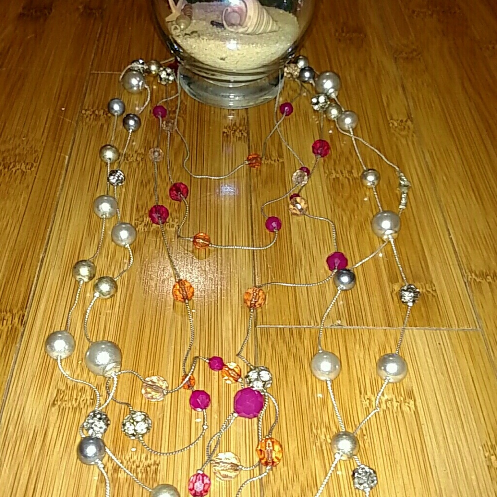 2 Ann Taylor wrap around necklaces, for 1 price.