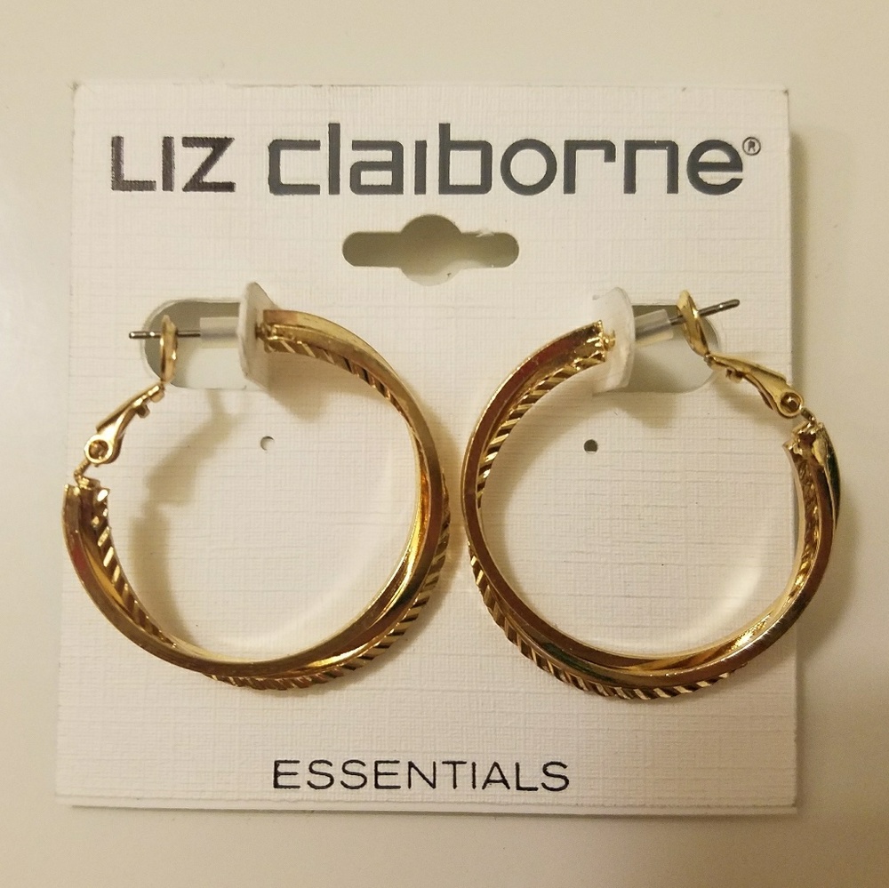 Liz Claiborne Hoop Earrings