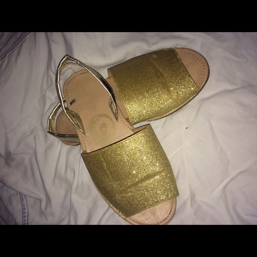 Glitter sandals