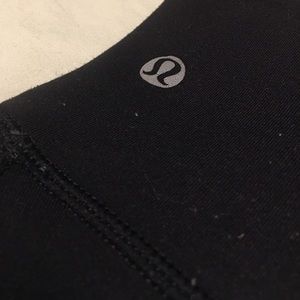 BASIC black crop leggings (reversible)