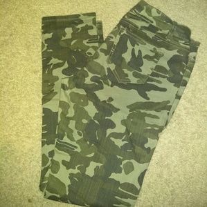 Camo jeans