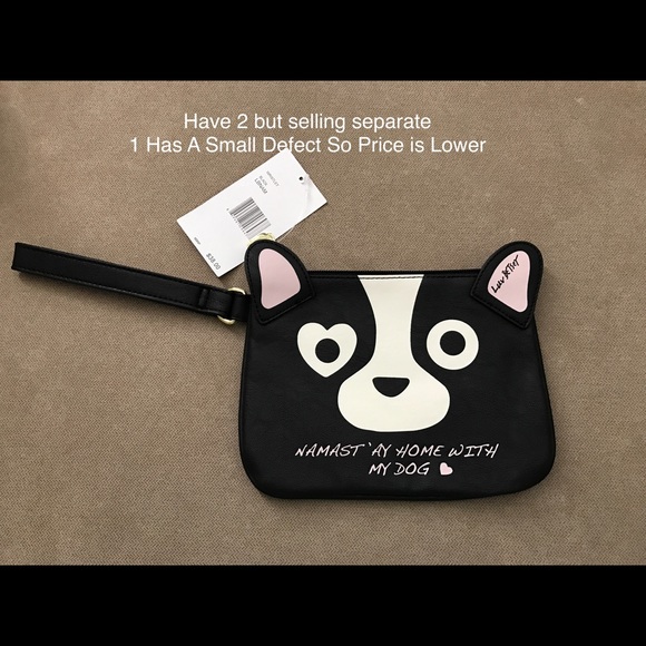 Betsey Johnson Handbags - Luv Betsey Johnson Dog Wristlet NAMAST' AY Home