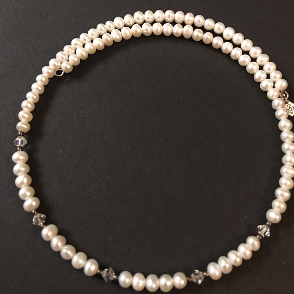 🌷SOLD🌷Vintage SS Genuine Culture Pearl Necklace