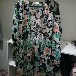 Floral cardigan