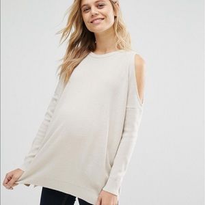Asos Maternity Cut Out Sweater NWOT