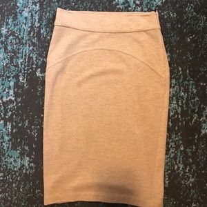Diane Furstenberg camel skirt