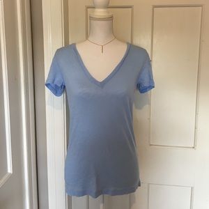 J. Crew light blue t shirt