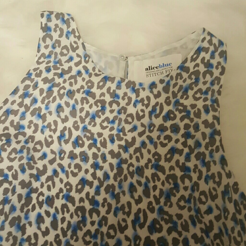 StItch Fix exclusive Leopard print blouse