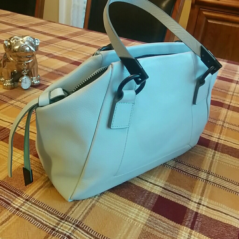 Foley + Corinna  Zoe satchel Caribbean blue Nwot - Picture 2 of 6