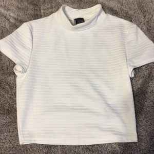 Urban outfitters sparkle &a fade crop top