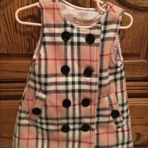 Burberry 3T wool dress
