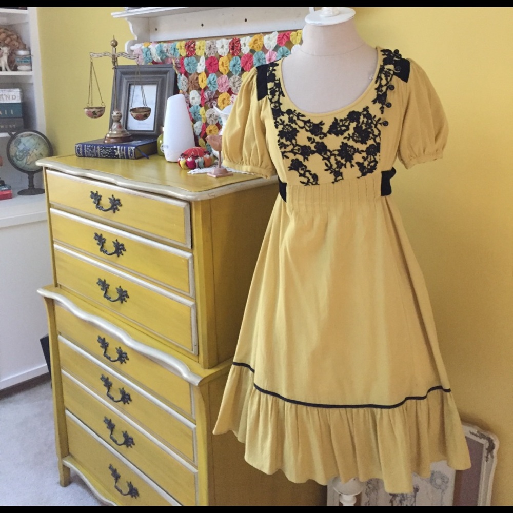 Anthropologie scoop neck dress