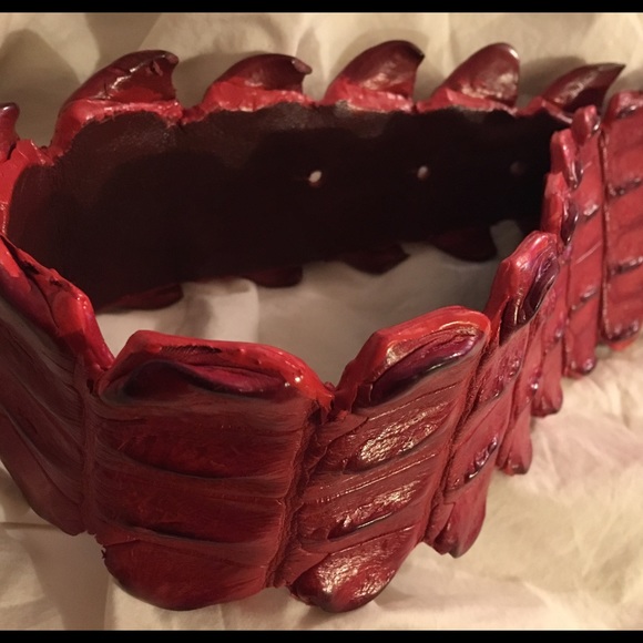 CROCODILE SKIN Belt main image 5