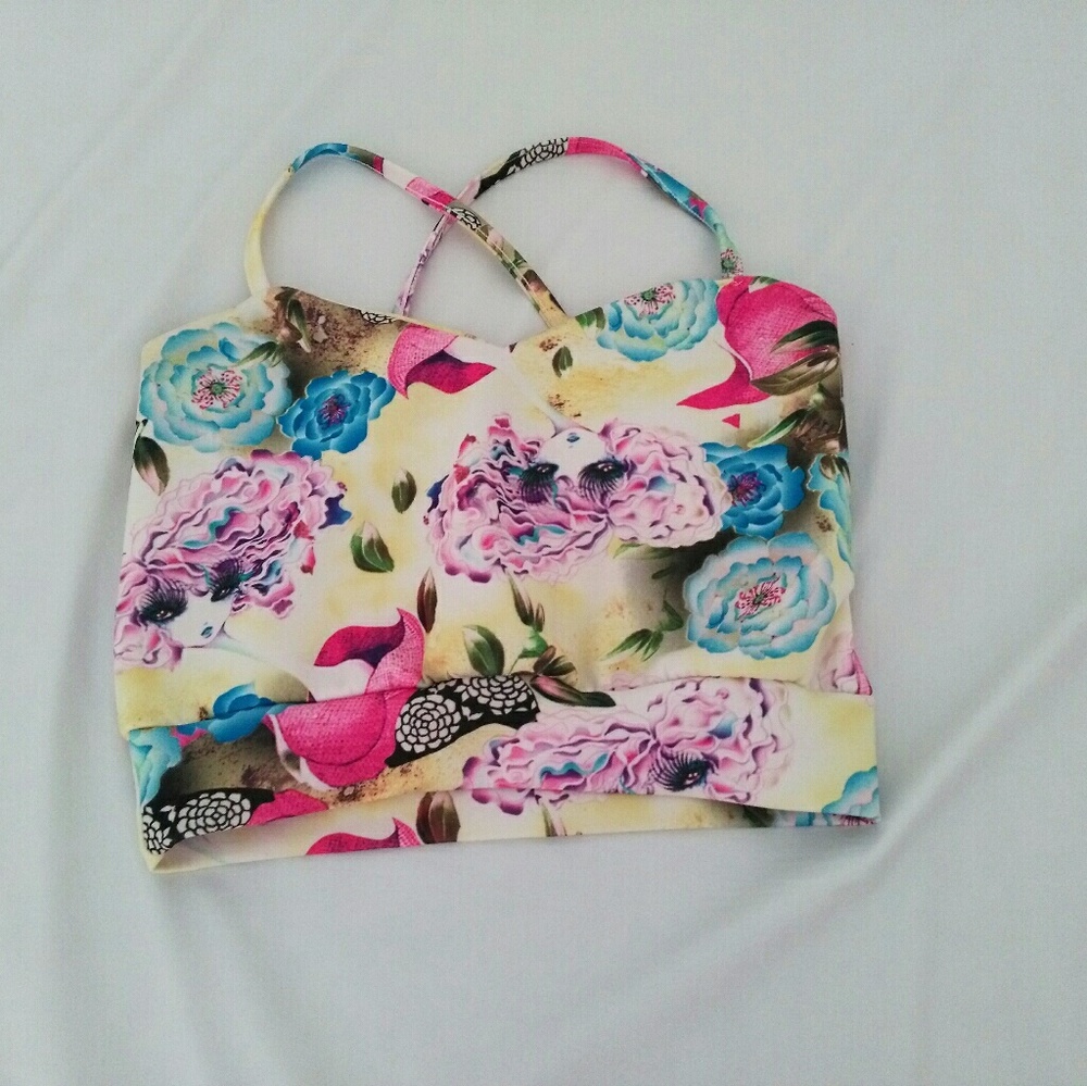 Floral crop top