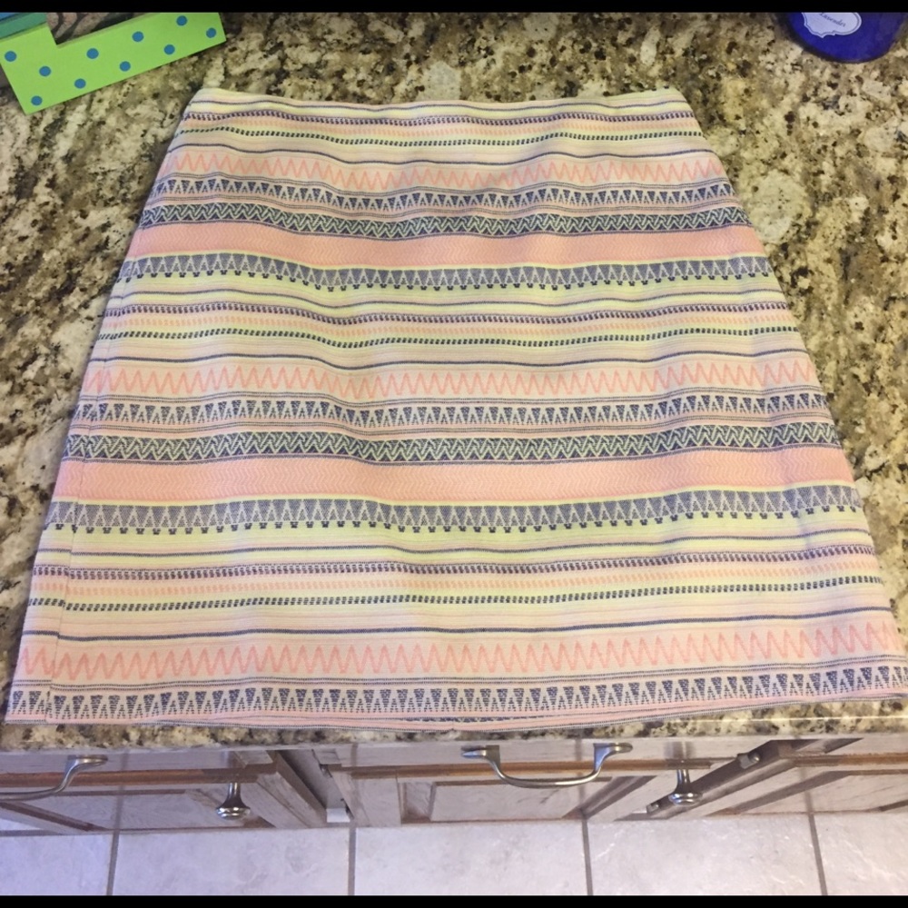 Stripped Summer Loft Skirt