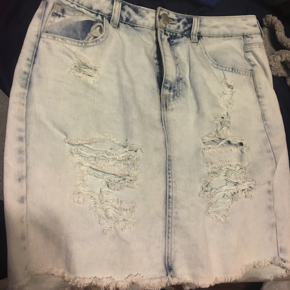 Mini jean skirt 💙