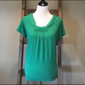Jones New York green top
