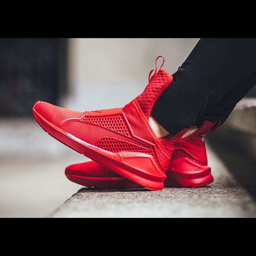 Puma x Fenty Red Trainers