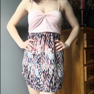 Mini dress pink urban outfitters size small