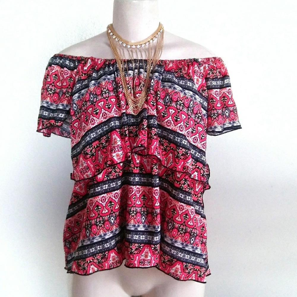 💥PRICE DROP! Plus Size Off Shoulder Top 3x