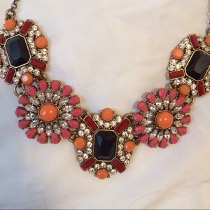 J. Crew multicolor statement necklace