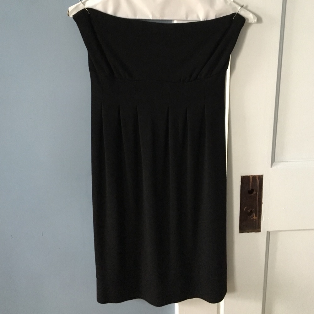 Ella Moss black strapless dress- XS