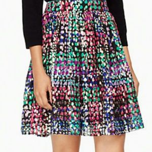 Metallic Multi Dot Skirt