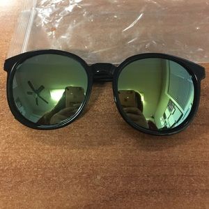 Plastic black sunglasses