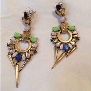 J. Crew statement earrings