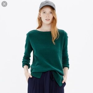 Madewell Pinewood Pullover Sweater - Green