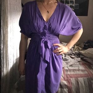 Ted Baker silk midi dress