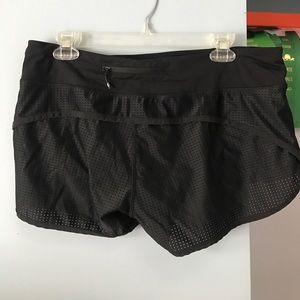 Black mesh speed short size 10