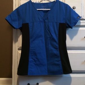 Navy Cherokee scrub top