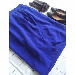 ⚡️ RARE! Madewell Silk Cutaway Skirt