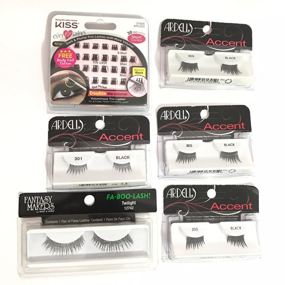 False eyelashes ardell accent kiss trio 305 301 - Picture 1 of 5