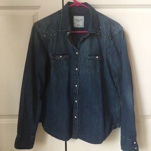 American Eagle Denim Shirt