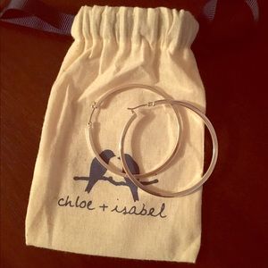 Chloe + Isabel hoop earrings